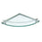 Chrome Glass Bathroom Shelf 1