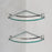 Chrome Glass Bathroom Shelf 3