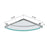 Chrome Glass Bathroom Shelf 2