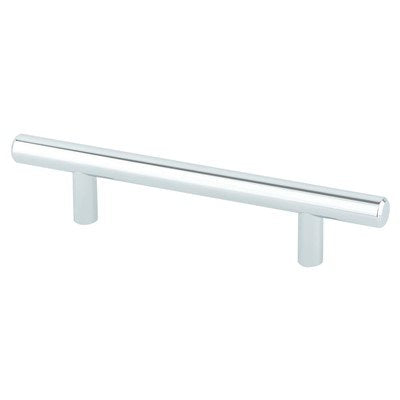 Tempo Steel Polished Chrome Cabinet Pull  3