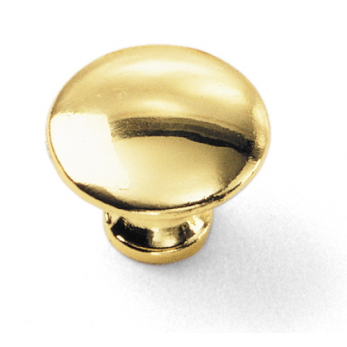 Classic Traditions Zinc Alloy Cabinet Knob Polished Brass 3
