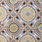 Vaudeville Porcelain Octagon Deco Diglas with Taco Azzuro Tile Matte 1