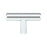 Tempo Steel Polished Chrome Cabinet Knob  1