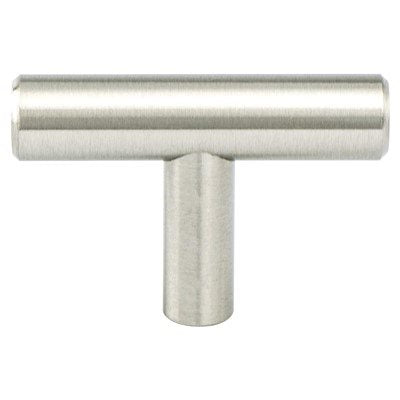 Tempo Steel Brushed Nickel Cabinet Knob  1