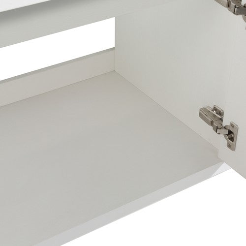 Plywood White Straight Grain Bathroom Vanity White Straight Grain 23