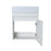 Plywood White Straight Grain Bathroom Vanity White Straight Grain 16