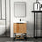 Plywood Brown Bathroom Vanity Brown 1