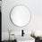 Glass Black Bathroom Mirror Black 2