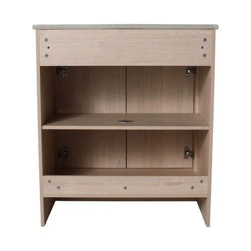 Plywood Oak Bathroom Vanity Oak 2