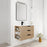 Plywood Imitative Oak Bathroom Vanity Imitative Oak 1