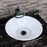 Ceramic Glossy White Bathroom Sink Glossy White 2