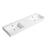 Resin Glossy White Bathroom Sink Glossy White 1