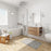 Plywood Imitative Oak Bathroom Vanity Imitative Oak 2