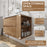 Plywood Imitative Oak Bathroom Vanity Imitative Oak 1