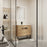 Plywood Imitative Oak Bathroom Vanity Imitative Oak 2
