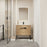 Plywood Imitative Oak Bathroom Vanity Imitative Oak 1