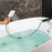 Acrylic White Bathtub Chrome 4