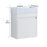 Plywood White Straight Grain Bathroom Vanity White Straight Grain 15