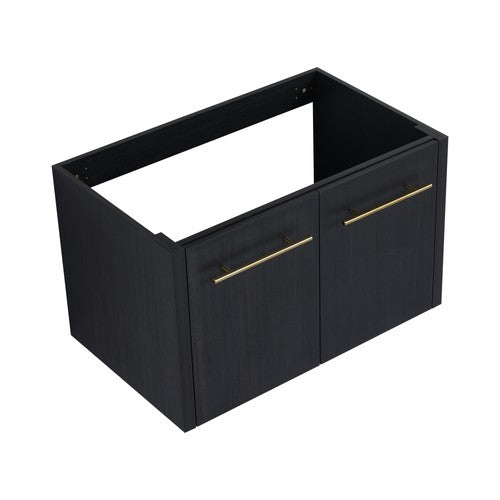 Plywood Black Chestnut Bathroom Vanity Black Chestnut 1