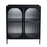 Steel Black Bathroom Vanity Black 1