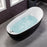 Acrylic Black Bathtub Chrome 3
