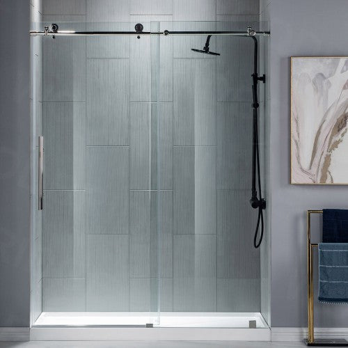 Stainless Steel Chrome Shower Door Chrome 1