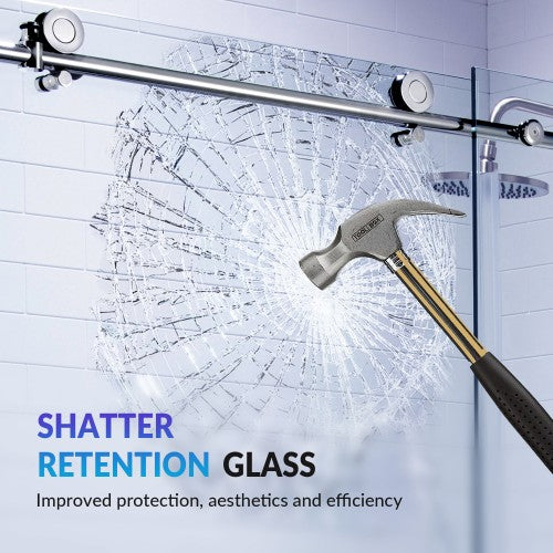 Stainless Steel Chrome Shower Door Chrome 7