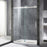 Stainless Steel Brushed Nickel Shower Door Brushed Nickel 1