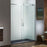 Stainless Steel Brushed Nickel Shower Door Brushed Nickel 4
