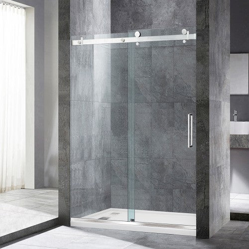 Stainless Steel Chrome Shower Door Chrome 1