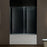 Stainless Steel Matte Black Shower Door Matte Black 2