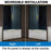 Stainless Steel Brushed Gold Shower Door Brushed Gold 11