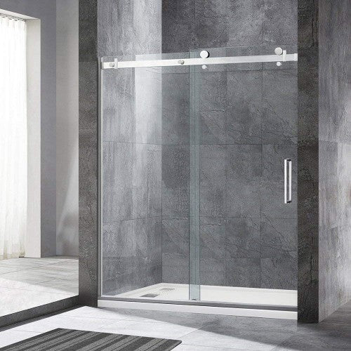 Stainless Steel Chrome Shower Door Chrome 1
