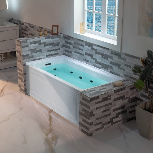 Acrylic White Bathtub Matte 2