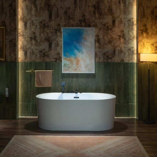 Acrylic White Bathtub Matte 2