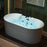 Acrylic White Bathtub Matte 1