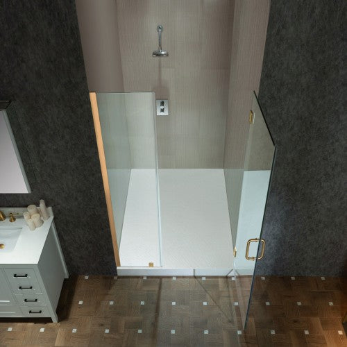 Stainless Steel Brushed Gold Shower Door Brushed Gold 3