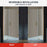Stainless Steel Brushed Gold Shower Door Brushed Gold 11