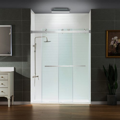 Stainless Steel Chrome Shower Door Chrome 11