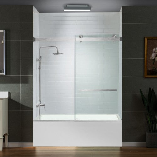 Stainless Steel Chrome Shower Door Chrome 2