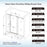 Stainless Steel Chrome Shower Door Chrome 7