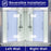 Stainless Steel Chrome Shower Door Chrome 8