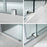 Stainless Steel Chrome Shower Door Chrome 11
