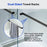 Stainless Steel Matte Black Shower Door Matte Black 9