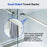Stainless Steel Brushed Nickel Shower Door Brushed Nickel 9
