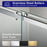 Stainless Steel Chrome Shower Door Chrome 3