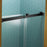 Stainless Steel Matte Black Shower Door Matte Black 7
