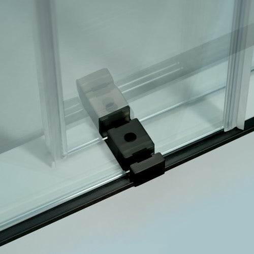 Stainless Steel Matte Black Shower Door Matte Black 8