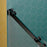 Stainless Steel Matte Black Shower Door Matte Black 6