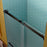 Stainless Steel Matte Black Shower Door Matte Black 10